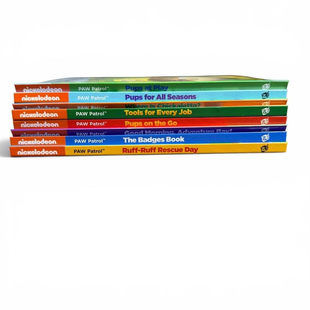 Nickelodeon PAW Patrol PI Kids Hardcover Book Lot Marshall Chase Skye Rubble
